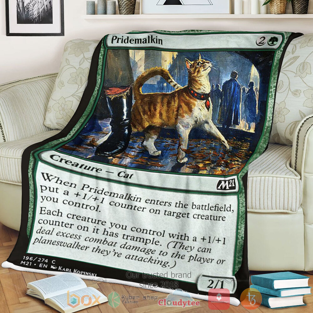 Game Mtg Pridemalkin Fleece Blanket Game Mtg Pridemalkin Fleece Blanket