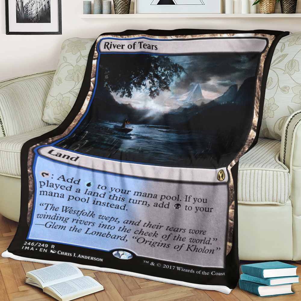 Game Mtg River Of Tears Blanket Game Mtg River Of Tears Blanket