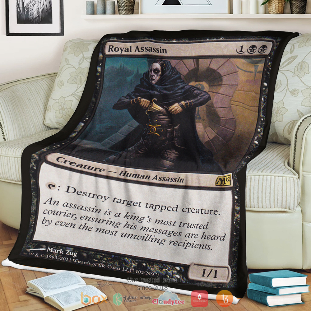 Game Mtg Royal Assassin Blanket Game Mtg Royal Assassin Blanket