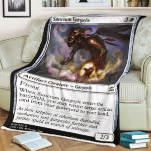 Game Mtg Sanctum Gargoyle Blanket