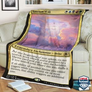 Game Mtg Sanctum Of All Quilt Blanket