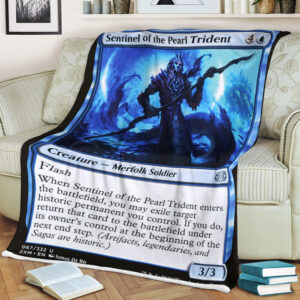 Game Mtg Sentinel Of The Pearl Trident Blanket