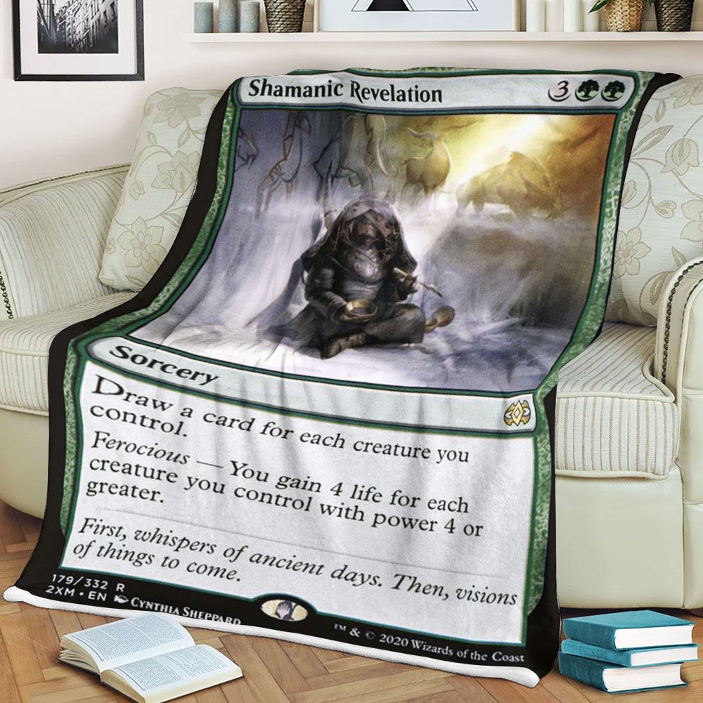 Game Mtg Shamanic Revelation Blanket Game Mtg Shamanic Revelation Blanket