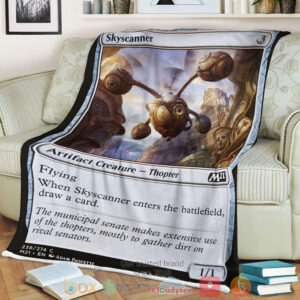 Game Mtg Skyscanner Fleece Blanket