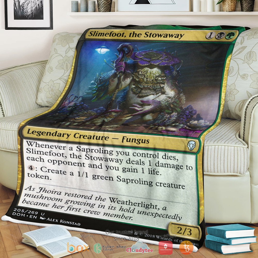 Game Mtg Slimefoot The Stowaway Blanket Game Mtg Slimefoot The Stowaway Blanket