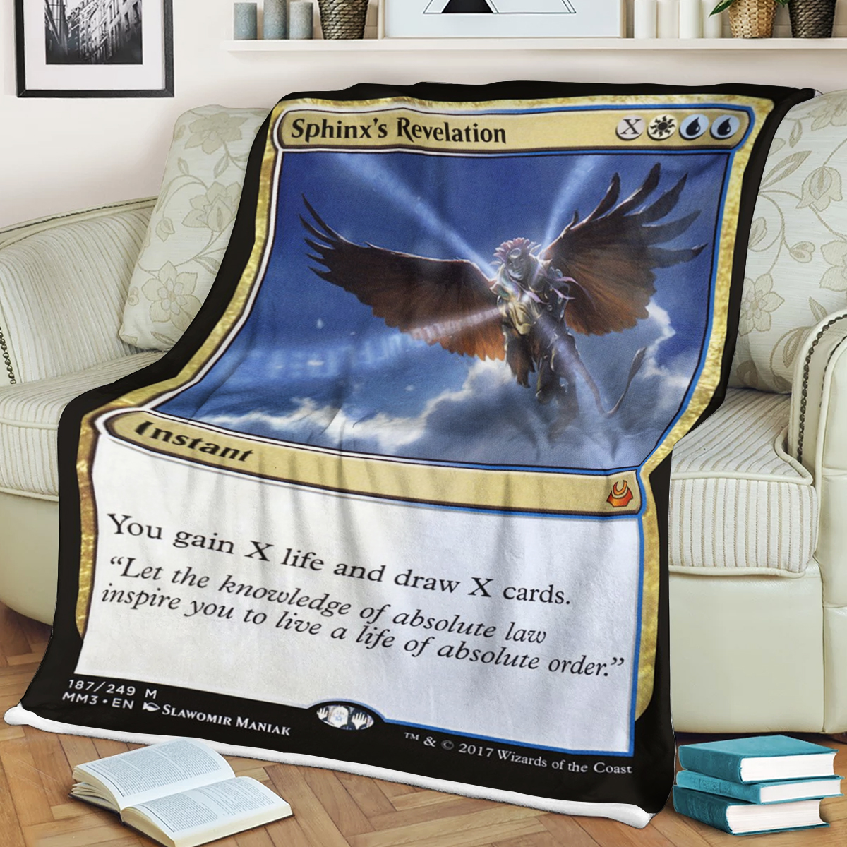 Game Mtg Sphinxs Revelation Blanket Game Mtg Sphinxs Revelation Blanket