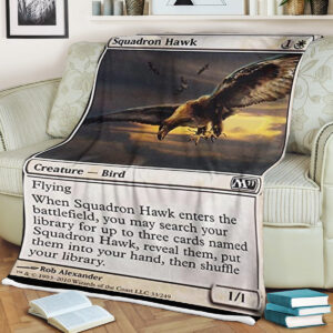 Game Mtg Squadron Hawk Blanket