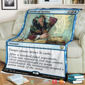 Game Mtg Stroke Of Genius Blanket
