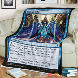 Game Mtg Telling Time Blanket