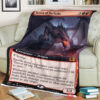 Game Mtg Terror Of The Peaks Fleece Blanket