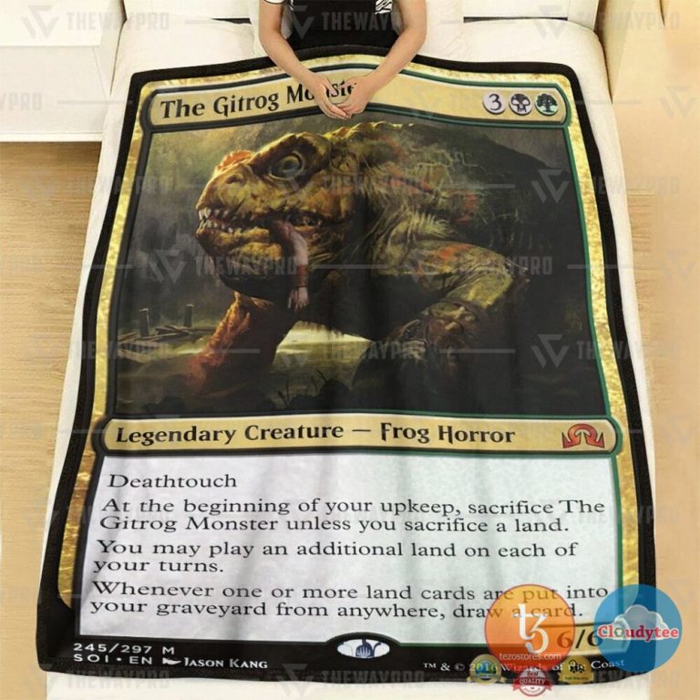 Game-Mtg-The-Gitrog-Monster-Blanket-2