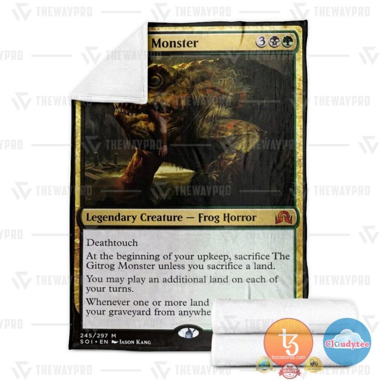 Game-Mtg-The-Gitrog-Monster-Blanket-3