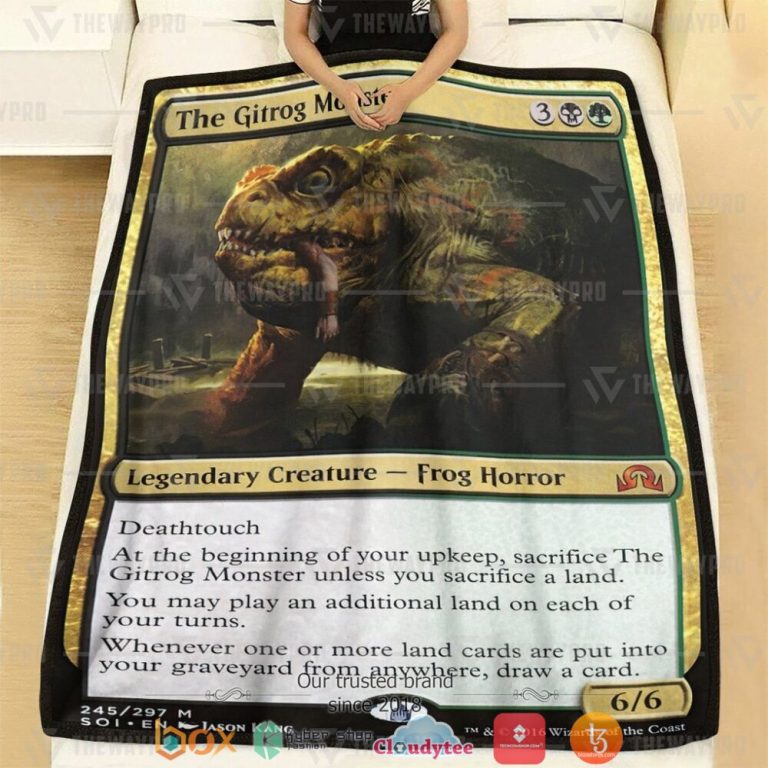 Game-Mtg-The-Gitrog-Monster-Soft-Blanket-2
