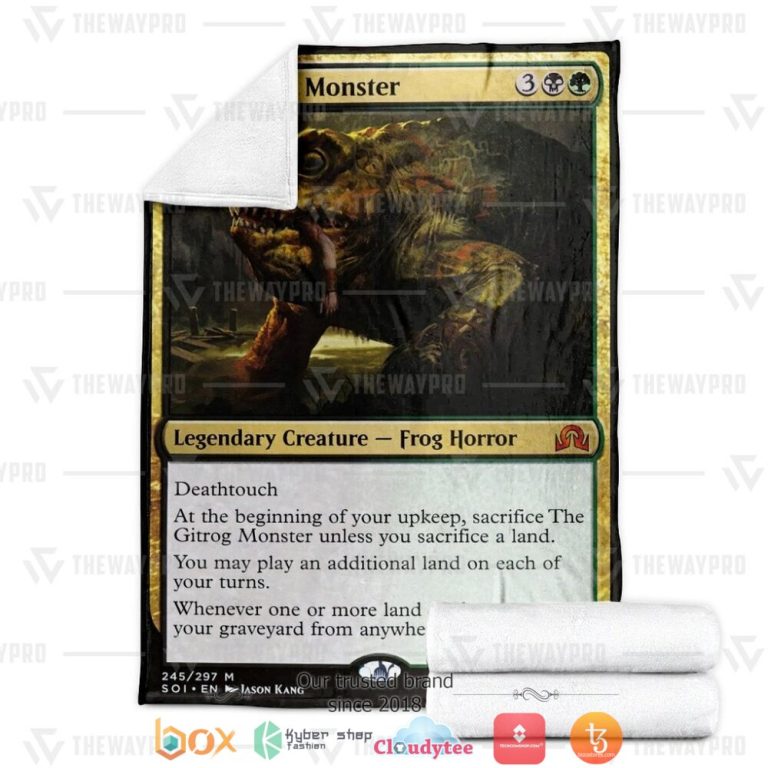 Game-Mtg-The-Gitrog-Monster-Soft-Blanket-3
