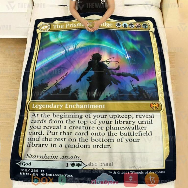 Game-Mtg-The-Prismatic-Bridge-Custom-Soft-Blanket-1