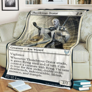 Game Mtg Thunderous Orator Blanket