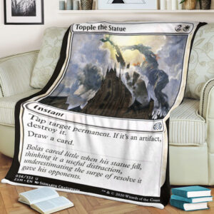 Game Mtg Topple The Statue Blanket