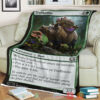 Game Mtg Trufflesnout Fleece Blanket
