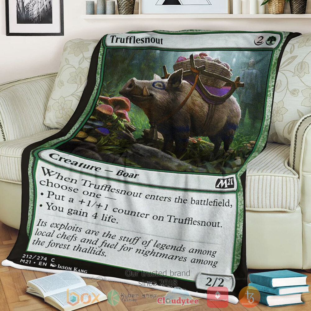 Game Mtg Trufflesnout Fleece Blanket Game Mtg Trufflesnout Fleece Blanket