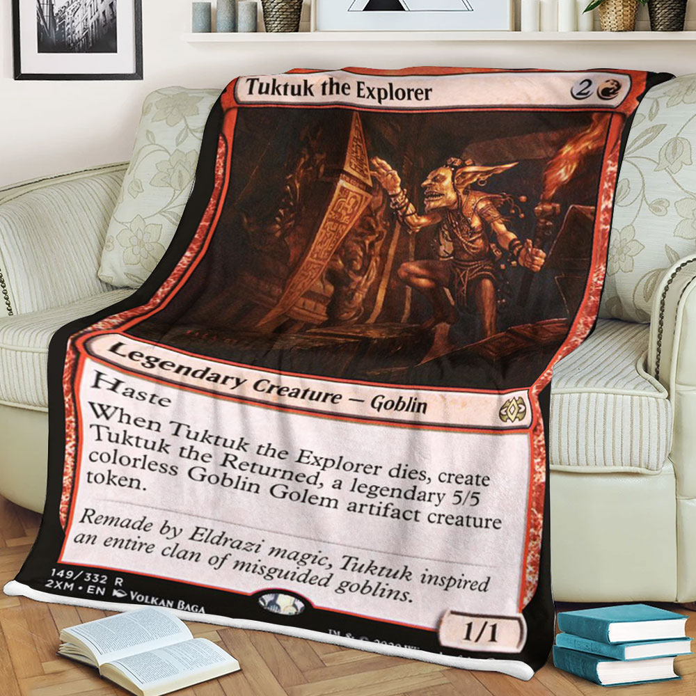Game Mtg Tuktuk The Explorer Blanket Game Mtg Tuktuk The Explorer Blanket