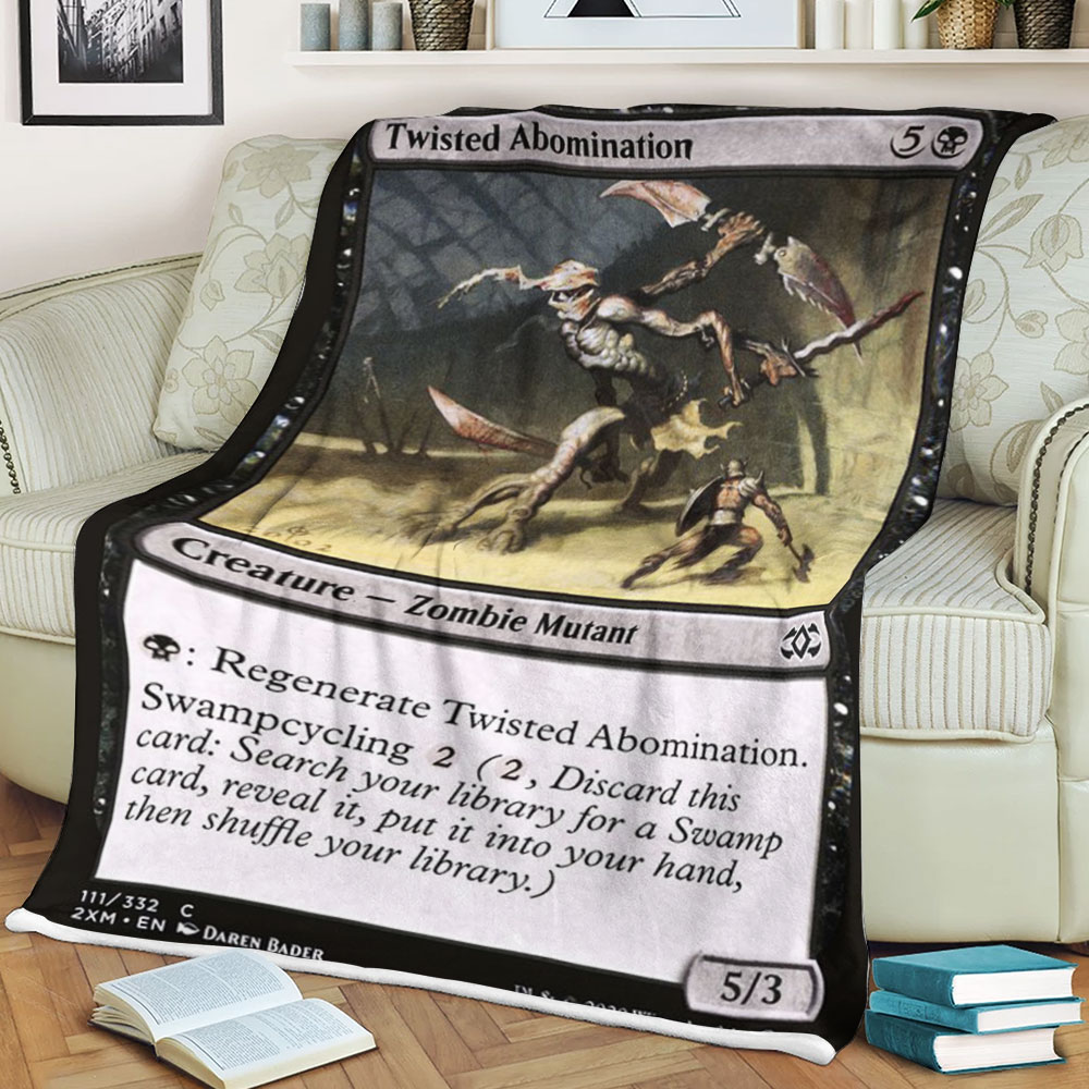 Game Mtg Twisted Abomination Blanket Game Mtg Twisted Abomination Blanket