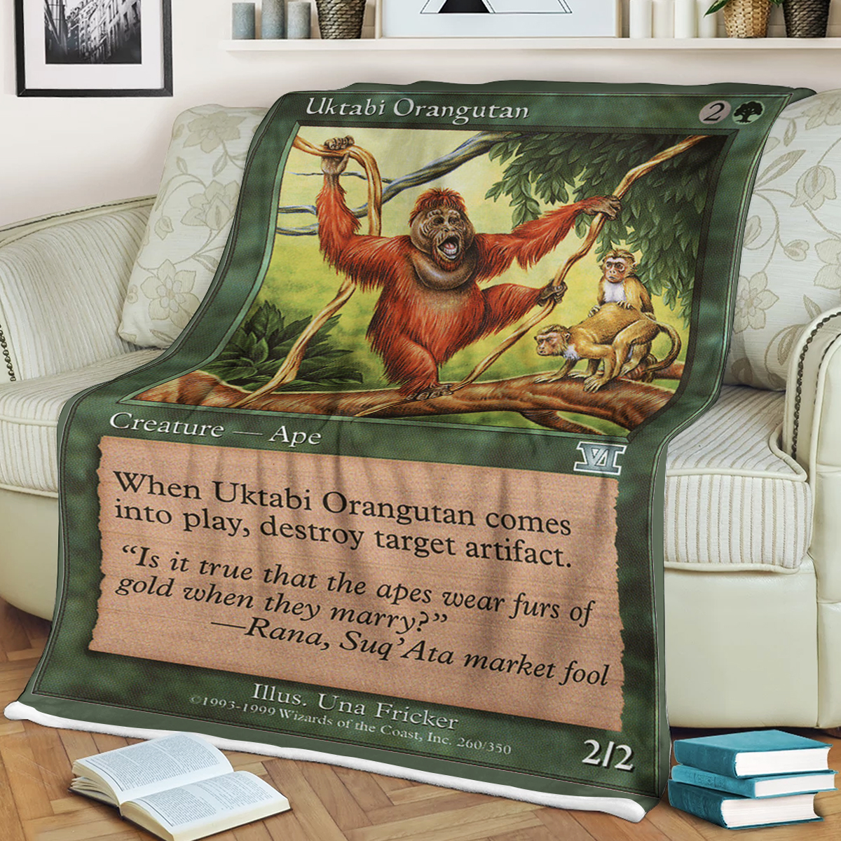 Game Mtg Uktabi Orangutan Blanket Game Mtg Uktabi Orangutan Blanket