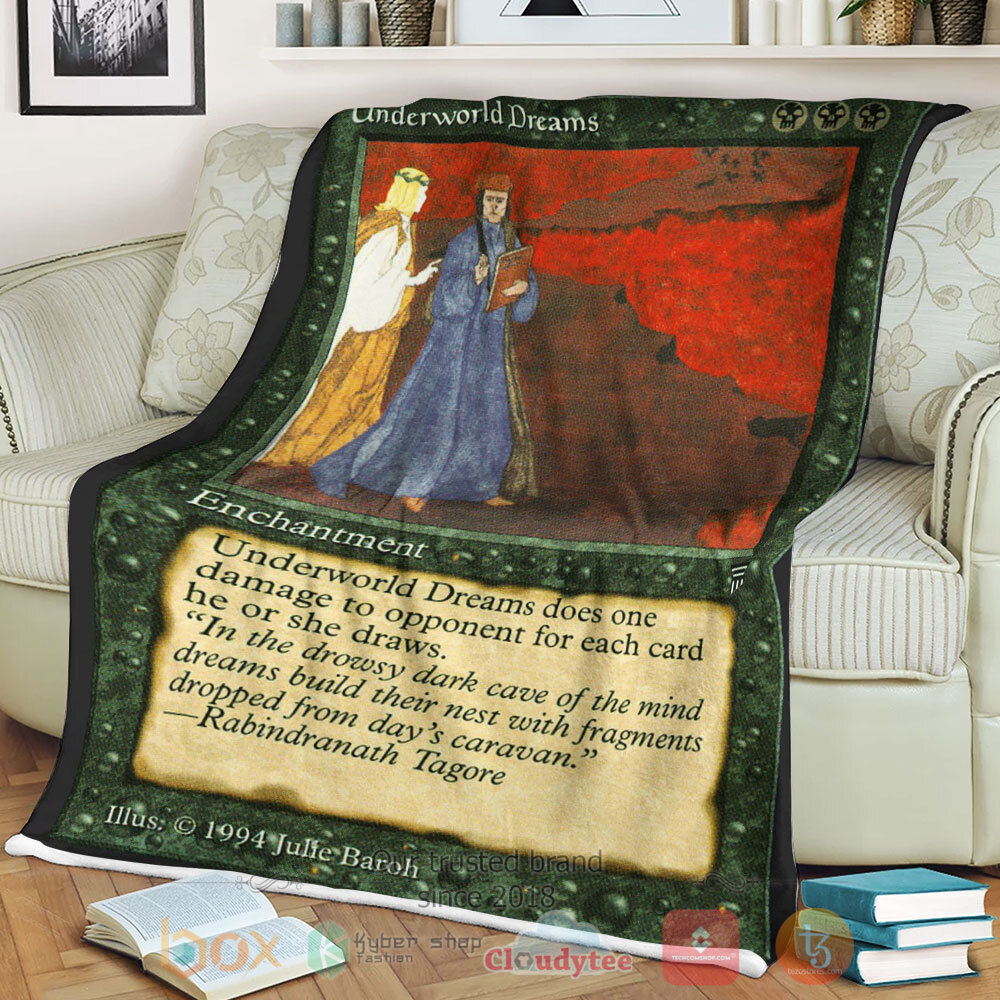 Game Mtg Underworld Dreams Sherpa Blanket Game Mtg Underworld Dreams Sherpa Blanket