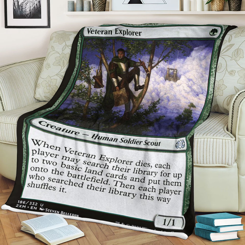 Game Mtg Veteran Explorer Blanket Game Mtg Veteran Explorer Blanket