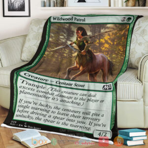Game Mtg Wildwood Patrol Fleece Blanket