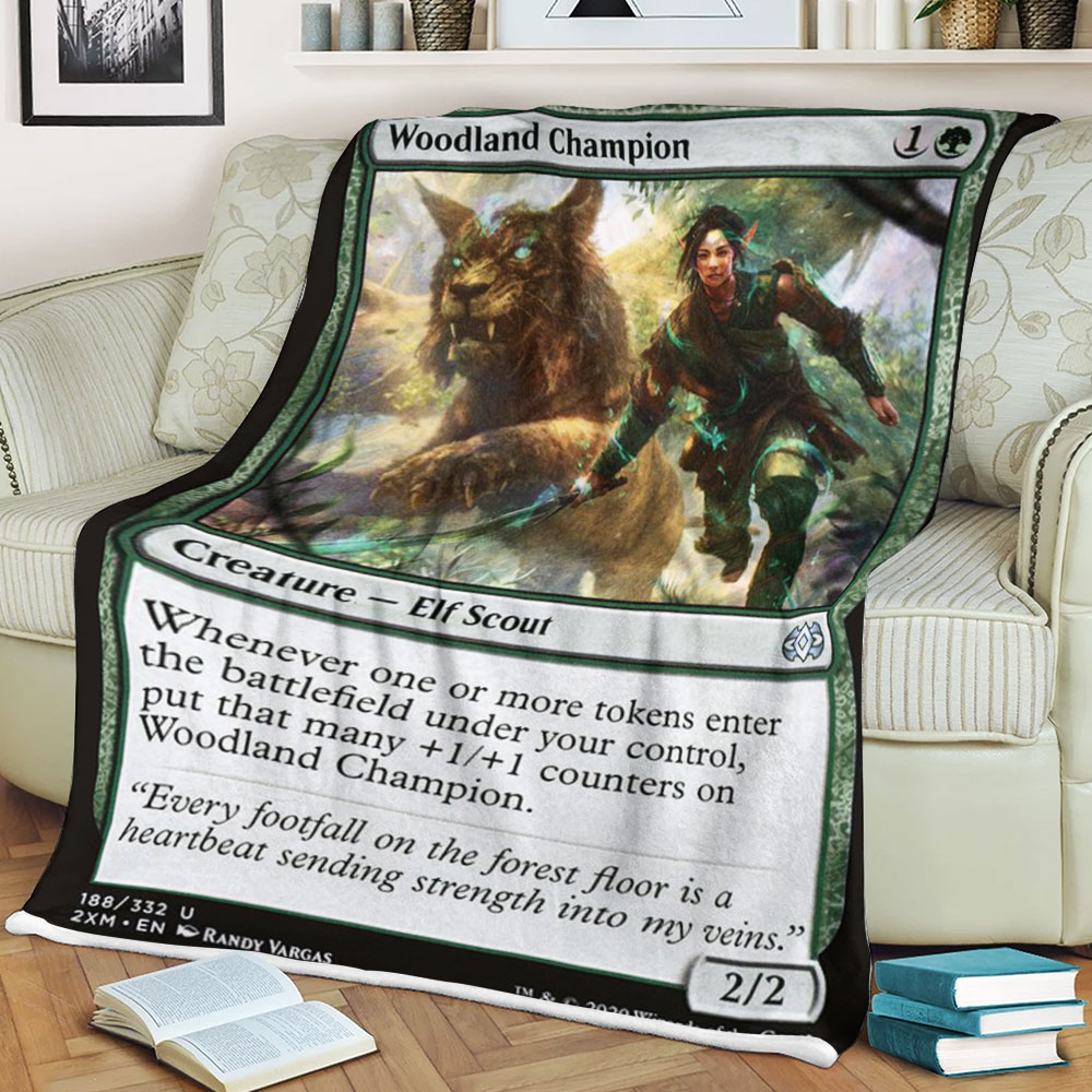 Game Mtg Woodland Champion Blanket Game Mtg Woodland Champion Blanket