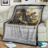 Game Mtg Wurmcoil Engine Custom Soft Blanket