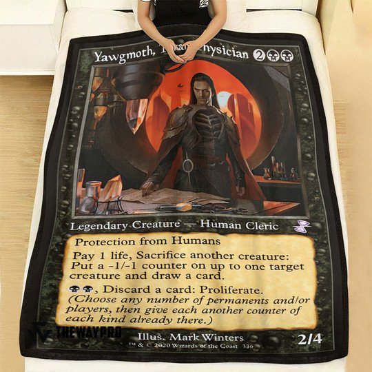 Game-Mtg-Yawgmoth-Thran-Physician-Blanket-1