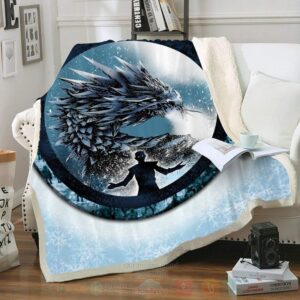 Game Of Thrones Winter Is Here Custom Throw Blanket