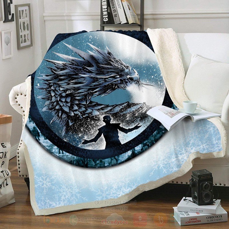 Game Of Thrones Winter Is Here Custom Throw Blanket Game Of Thrones Winter Is Here Custom Throw Blanket