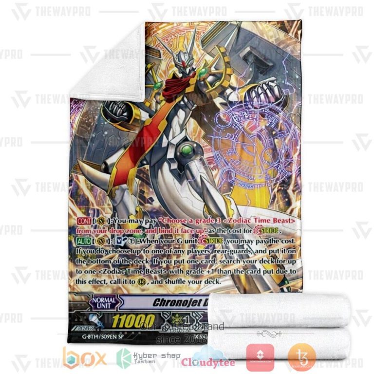 Game-Vanguard-Cards-Chronojet-Dragon-Z-Sp-Custom-Soft-Blanket-2-1