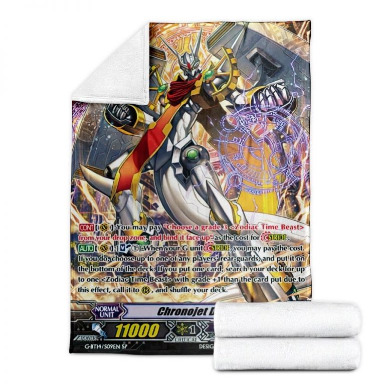 Game-Vanguard-Cards-Chronojet-Dragon-Z-Sp-Custom-Soft-Blanket-2