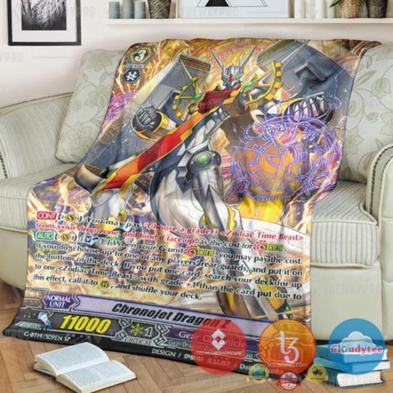 Game-Vanguard-Cards-Chronojet-Dragon-Z-Sp-Soft-Blanket-1