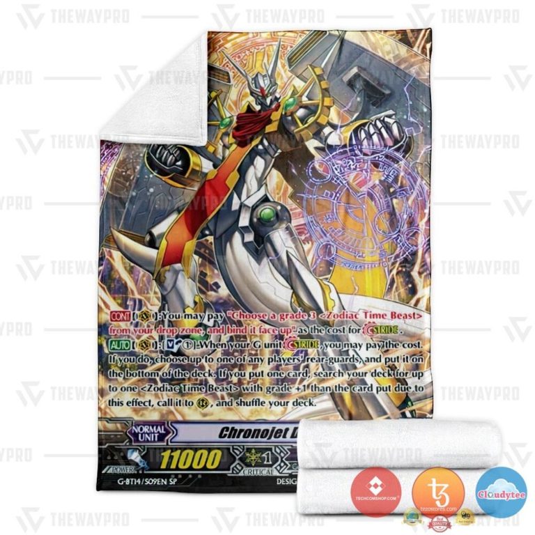 Game-Vanguard-Cards-Chronojet-Dragon-Z-Sp-Soft-Blanket-2