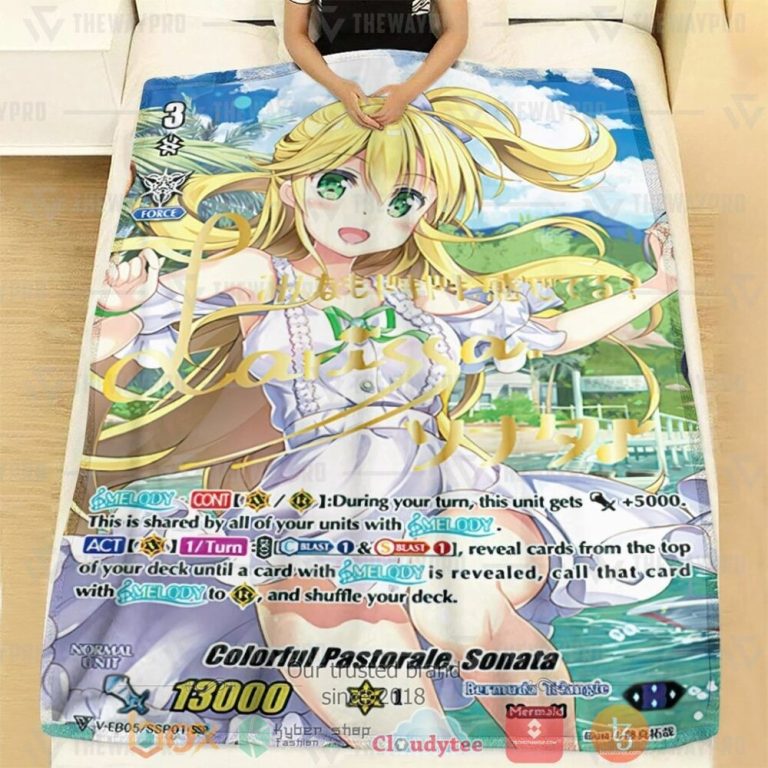 Game-Vanguard-Cards-Colorful-Pastorale-Sonata-Sp-Custom-Soft-Blanket-1-2