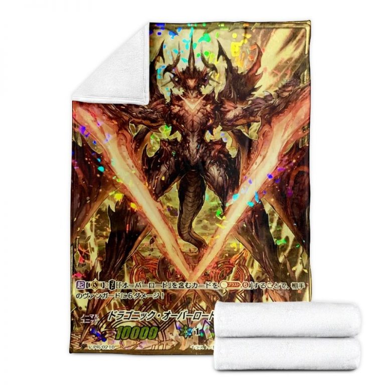 Game-Vanguard-Cards-Dragonic-Overlord-The-Victory-Custom-Soft-Blanket-2