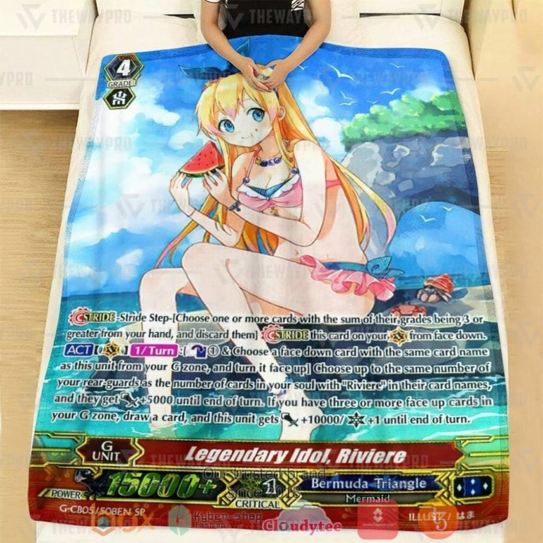 Game-Vanguard-Cards-Legendary-Idol-Riviere-Sp-Custom-Soft-Blanket-1-2