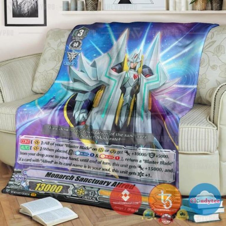 Game-Vanguard-Cards-Monarch-Sanctuary-Alfred-V-Series-Soft-Blanket-1