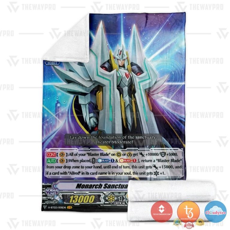 Game-Vanguard-Cards-Monarch-Sanctuary-Alfred-V-Series-Soft-Blanket-2