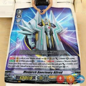 Game Vanguard Cards Monarch Sanctuary Alfred V Series Soft Blanket