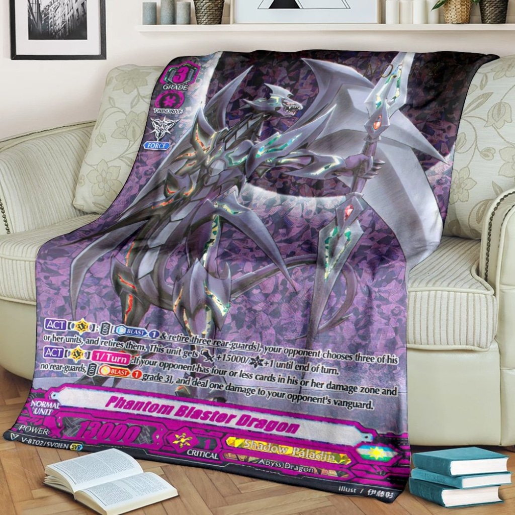 Game Vanguard Cards Phantom Blaster Dragon Secret Campaign Limited Custom Soft Blanket 2 Game Vanguard Cards Phantom Blaster Dragon Secret Campaign Limited Custom Soft Blanket 2