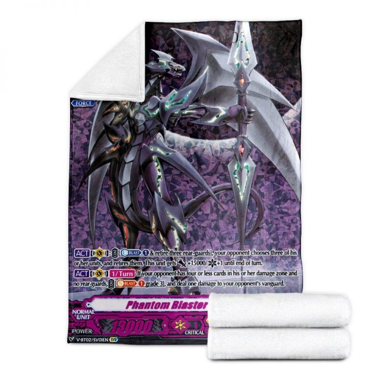 Game-Vanguard-Cards-Phantom-Blaster-Dragon-Secret-Campaign-Limited-Custom-Soft-Blanket-2