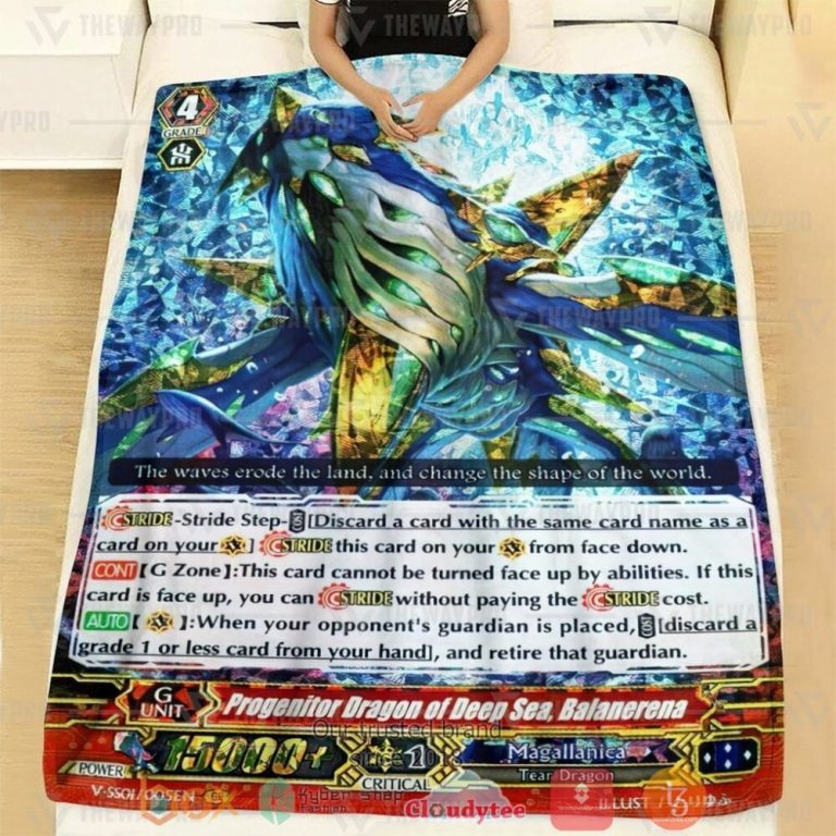 Game-Vanguard-Cards-Progenitor-Dragon-Of-Deep-Sea-Balanerena-Custom-Soft-Blanket-1-2