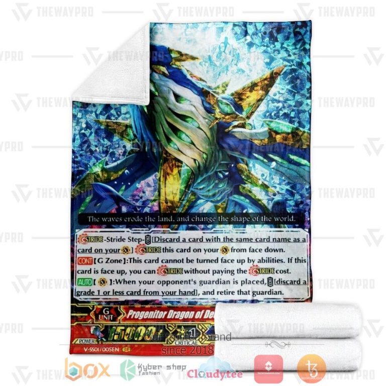 Game-Vanguard-Cards-Progenitor-Dragon-Of-Deep-Sea-Balanerena-Custom-Soft-Blanket-2-1