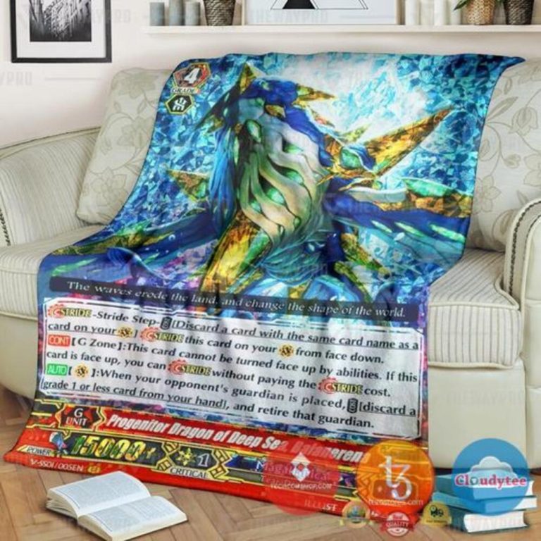 Game-Vanguard-Cards-Progenitor-Dragon-Of-Deep-Sea-Balanerena-Soft-Blanket-1