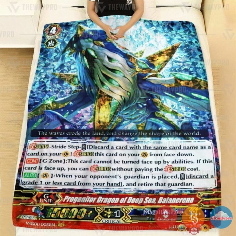 Game-Vanguard-Cards-Progenitor-Dragon-Of-Deep-Sea-Balanerena-Soft-Blanket-2